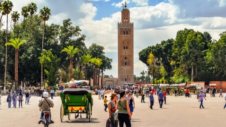Marrakesh, Morocco: Jemaa el-Fnaa square